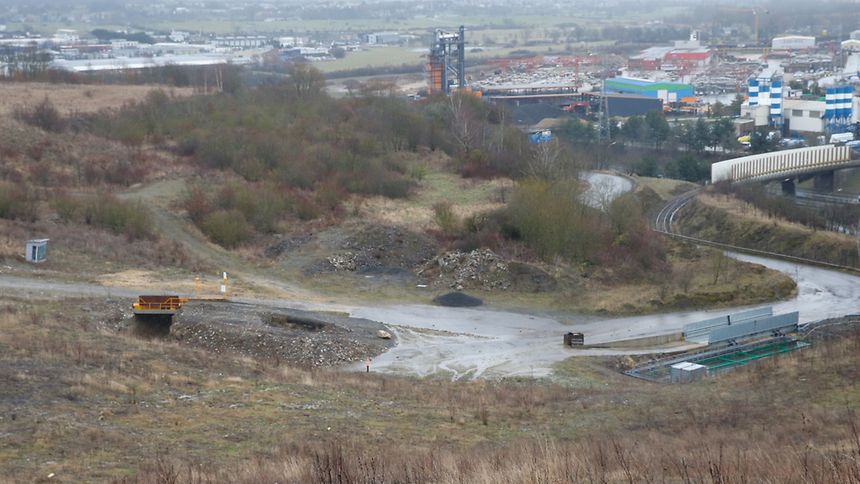 Drei Jahre nach dem Erdrutsch in Monnerich. 