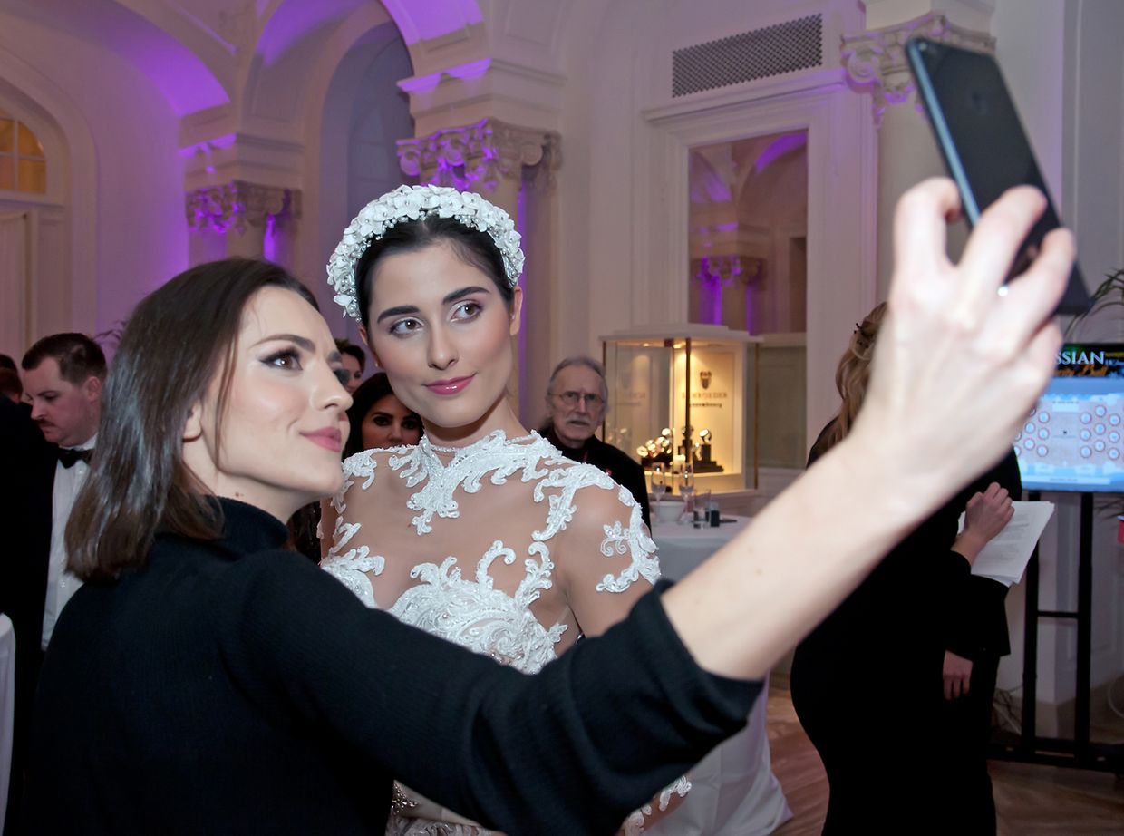 Eine Modenschau mit Kleidern von Biancaneve Bridal Boutique war wohl der Höhepunkt des Abends. 