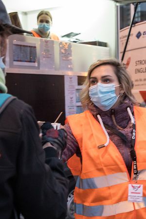 Lok , Report Strossen Englen , Strossenengelen , Anges de la Rue , Hilfe für Obdachlose , beim Abrigado  , Foto:Guy Jallay/Luxemburger Wort