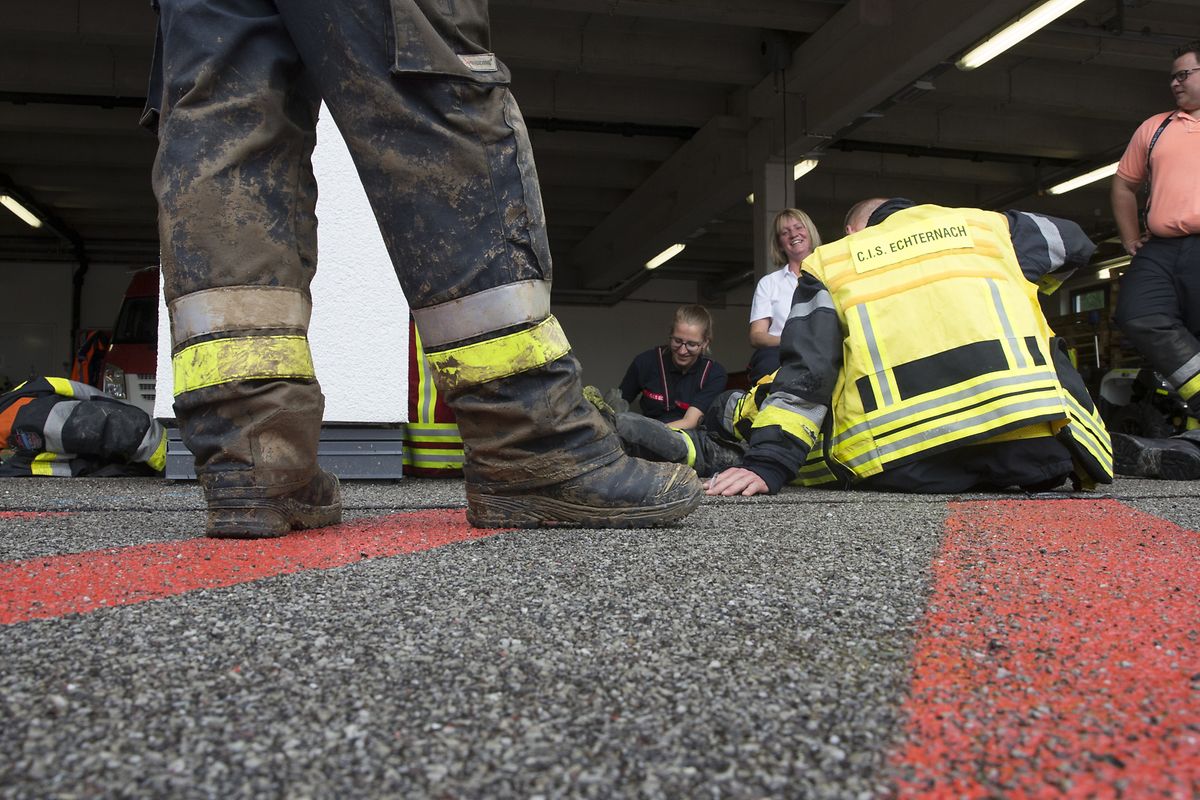 Rettungseinsatz in Müllerthal.