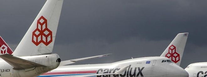Fünf Cargolux-Flugzeuge blieben am Donnerstag am Boden. 