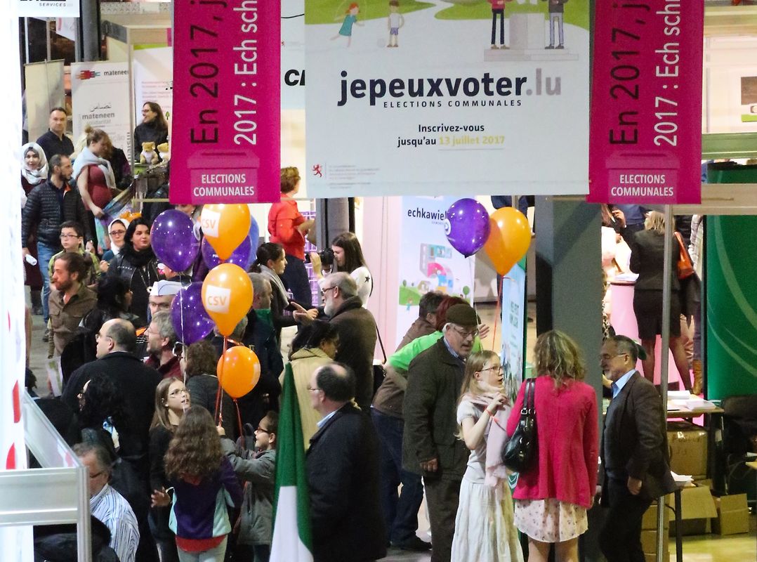 Das diesjährige "Festival des migrations" in der LuxExpo in Kirchberg. 