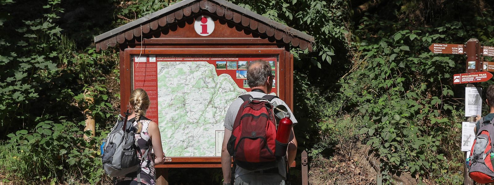Den richtigen Weg zu finden, erweist sich nicht immer als einfach. Je nachdem, welches Wegenetz man nutzt, kann man sich jedoch auf eine gute Ausschilderung verlassen. 