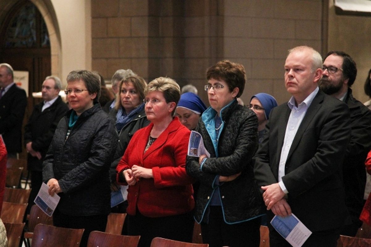 Messe für das Domkapitel, den Bischofsrat, das Centre Jean XXIII, die Diözesankurie, die Diözesanverwaltung, das Seelsorgereferat und alle kirchlichen Mitarbeiterinnen und Mitarbeiter.