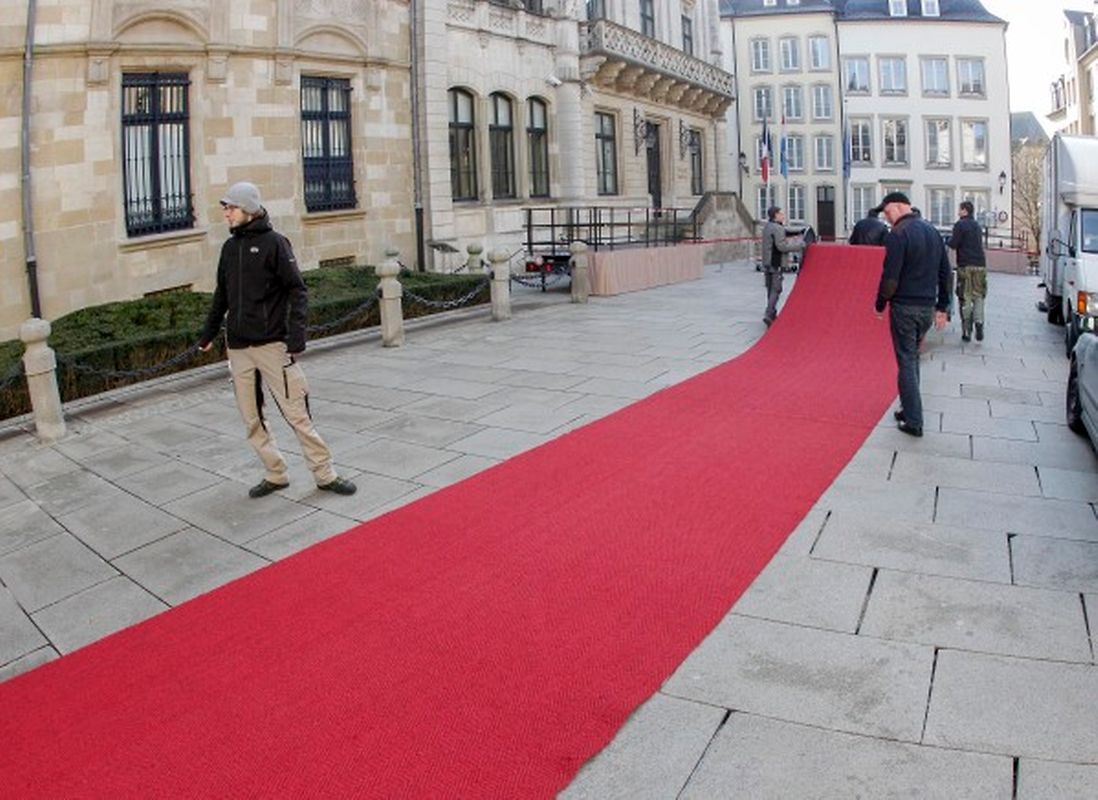 Les préparatifs pour la visite officielle