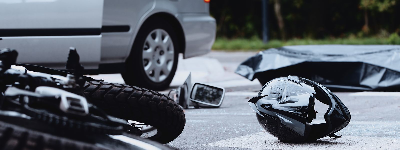 Die Zahl der schweren Unfälle bei Motorradfahrern  war im vergangenen Jahr rückläufig. 