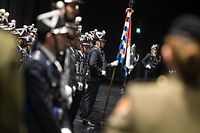 Passation des pouvoirs,Romain Nettgen ,Philippe Schrantz.Police Grand-Ducal. Foto:Gerry Huberty