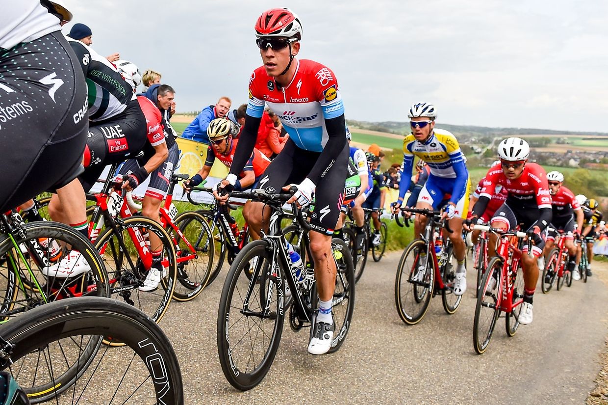 Bob Jungels (Quick-Step) war mit seinem Rennen zufrieden.