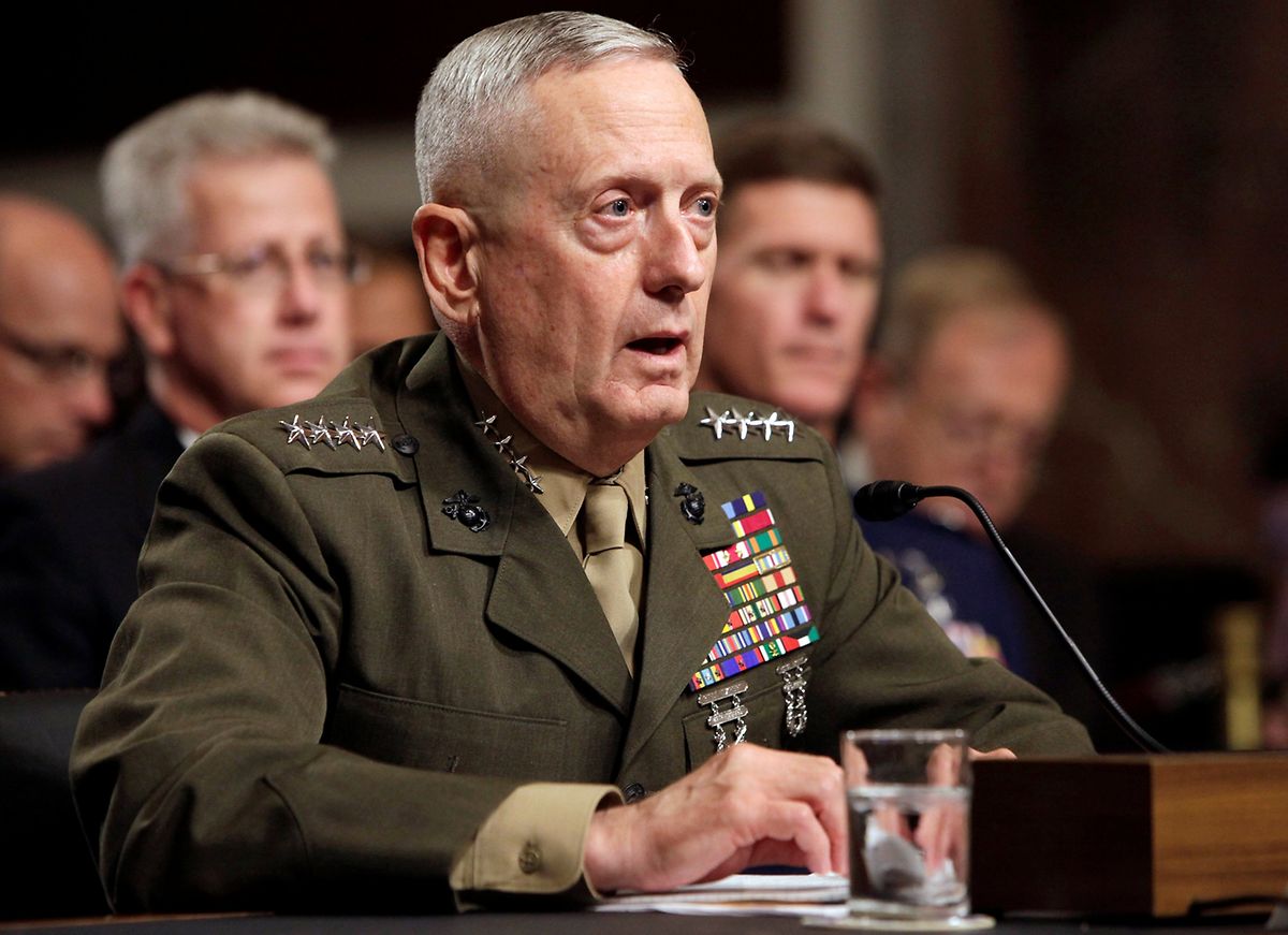 General James Mattis beginnt nach seiner Pensionierung noch eine zweite Karriere als Verteidigungsminister. 