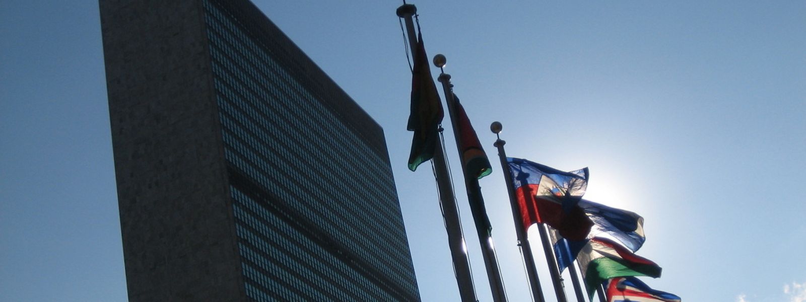 Der Sitz der Vereinigten Nationen in New York.