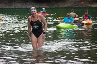 Sport.Catalina-Stau-Herausforderung mit Paule Kremer.33KM Schwimmen.Insenborn.Foto: Gerry Huberty/Luxemburger Wort