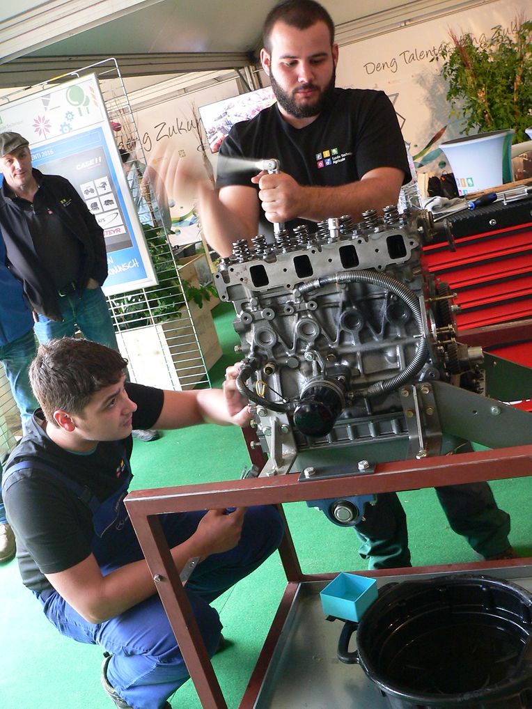 Die "Foire agricole" wusste den Regen am Samstag bereits mit einem abwechslungsreichen Show-Programm zur Nebensache werden zu lassen.